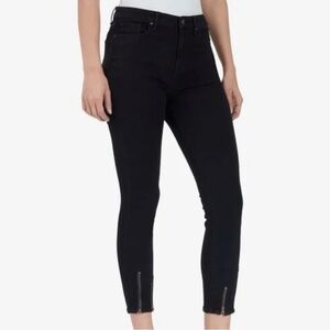 NWT William Rast Sculpted High Rise Zip Ankle Skinny Jeans